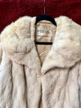 Load image into Gallery viewer, Vintage The Broadway Blonde Mink Fur Coat Stroller Jacket Womens L Palomino
