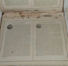 Load image into Gallery viewer, Antique 1890 Rand McNally &amp; Co. Universal Atlas Of The World
