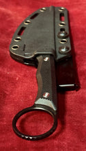 Load image into Gallery viewer, Montana Knife Company MKC Wargoat Fixed 3.75” Blade Ring Handle Knife Sheath
