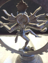 Load image into Gallery viewer, RARE Hindu Lord of God Dancing Shiva Nataraja God Brass Bronze Statue Figure
