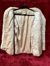 Load image into Gallery viewer, Vintage The Broadway Blonde Mink Fur Coat Stroller Jacket Womens L Palomino
