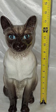 Load image into Gallery viewer, Vintage Beswick England Porcelain Siamese Cat Model 2139 Large Fireside Statue
