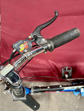 Load image into Gallery viewer, Dahon Classic III Vintage Folding Bike 3-Speed Blue W/ Accessories Including Bag
