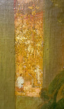 Load image into Gallery viewer, Original Colin Campbell Cooper Interior Church Nativity Bethlehem c1890 Painting
