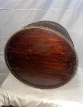 Load image into Gallery viewer, Antique Chinese Wedding Basket with Wood Carved Handles Woven Sides Top EFOC!
