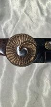 Load image into Gallery viewer, Dan Harrison Custom Knife Ram Bowie with Wood Display Case
