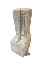 Load image into Gallery viewer, Antique Stelae Large Mayan Temple Carving, Shale (500 bc to 250 Ad) 44.5” Tall
