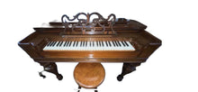 Load image into Gallery viewer, Amazing Antique 1850’s Melodian/Melodeon Pump Organ In working order
