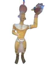 Load image into Gallery viewer, Large Life Size majestic ￼Mexican Native Aztec Inca Clay Warrior Statue 81”
