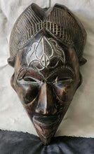 Load image into Gallery viewer, VTG Hand Carved Wooden African Mask Wood Tribal Mask Wall Hanging Decoration
