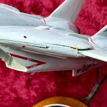 Load image into Gallery viewer, RARE VF-24 F-14 Tomcat Wooden Model 16” Wingspan Navy Jet w/ Base Movable Wings
