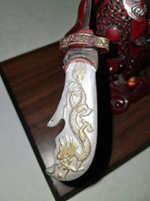 Load image into Gallery viewer, Guan Yu Guan Gong Kuan Kung God of Wealth &amp; War Resin Statue Figurine W Base 10"
