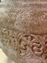 Load image into Gallery viewer, Pair of Large Heavy Vintage Drum Band Plaster Pedestals Column Bases, 40” H
