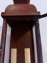 Load image into Gallery viewer, Suffolk Style 18.5” Outdoor Wall Lantern – Metal Coach Light – Wet Rated
