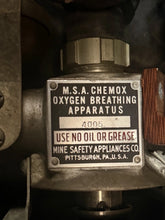 Load image into Gallery viewer, 1948 MSA Chemox Oxygen Generating Canister – Bureau of Mines Approval No. 1307
