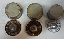 Load image into Gallery viewer, VTG Art Deco Chrome Slag Glass Ashtray Smoking Stand/Table Electric Lighter Lamp
