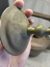 Load image into Gallery viewer, Antique Copper English Tea Kettle Pot Brass Knob Goose Neck (bra1019)
