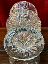 Load image into Gallery viewer, RARE Waterford Master Cutter Crystal Vase 13.25” Fan &amp; Wedge New w/Box (Half)
