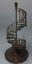 Load image into Gallery viewer, Vintage Spiral Staircase Lyre Balusters Architect’s Miniature Salesman’s Model
