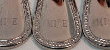 Load image into Gallery viewer, Christofle Perles Acier Flatware Set France 178 Pieces w Christofle Storage Case
