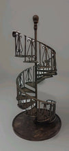 Load image into Gallery viewer, Vintage Spiral Staircase Lyre Balusters Architect’s Miniature Salesman’s Model
