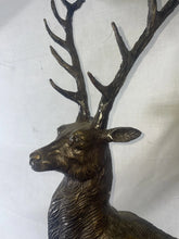 Load image into Gallery viewer, Vintage Jules Moigniez (French, 1835-1894) Large Bronze Sculpture Deer Stag Pair
