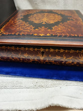 Load image into Gallery viewer, Antique French Charles X Inlaid Wood Dresser Box
