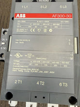 Load image into Gallery viewer, ABB AF300-30 Contactor Coil 100-250V 400A 3P 600V 3PH 300HP AF300-30-11-70
