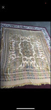 Load image into Gallery viewer, Antique Late 19th century tapestry from India or Bengal Kantha 8’x6’!!
