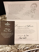 Load image into Gallery viewer, Waterford Designer’s Studio Heritage Boat Bowl 13.25”Fred Curtis 2/100 Signed
