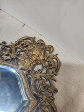 Load image into Gallery viewer, 19th C Antique Bradley &amp; Hubbard-Style Dionysius Brass Wall Mirror
