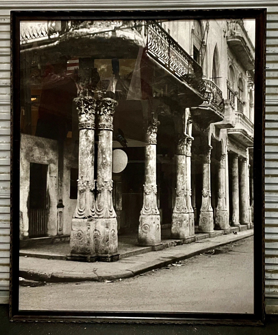 JOSE PICAYO ‘Cuban Palazzo’ Framed Photograph Print 51”x63” Limited Ed With COA
