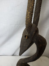 Load image into Gallery viewer, Large Bamana Tribal ChiWara Antelope Sculpture and Male ChiWara (af1009)
