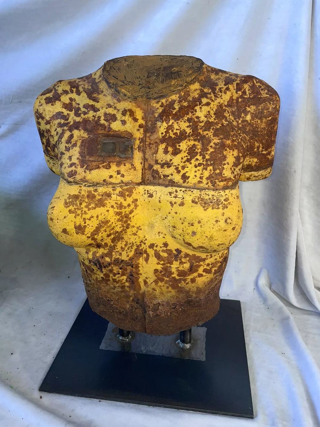 Female Torso Sculpture Dan Corbin Signed and dated Contemporary Artist 2003