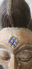 Load image into Gallery viewer, Vintage African Punu Mask, Gabon. carved and painted
