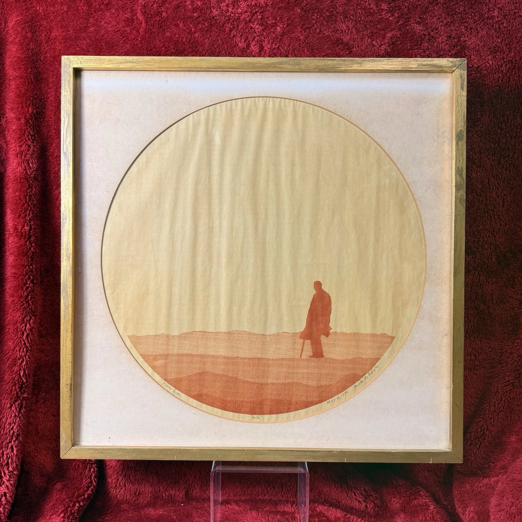 RARE Vintage Mexican Artist Xavier GIRON 1970 Artwork, Titled “SOLO”