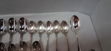 Load image into Gallery viewer, Christofle Perles Acier Flatware Set France 178 Pieces w Christofle Storage Case

