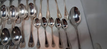 Load image into Gallery viewer, Christofle Perles Acier Flatware Set France 178 Pieces w Christofle Storage Case
