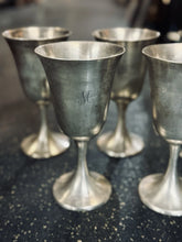 Load image into Gallery viewer, Vintage Gorham Sterling Silver Goblets #272 Set of 5 Monogram “M” 890g
