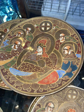 Load image into Gallery viewer, 1920’s Japanese Satsuma Moriage Tea Set 6 Piece Shimazu Family Crest
