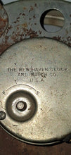 Load image into Gallery viewer, ORIGINAL Vintage 1940’s FORD SUPER DELUXE CLOCK New Haven Clock And Watch Co
