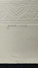 Load image into Gallery viewer, Judith Hall "Hearts &amp; Flowers" Hand Signed, Numbered 97/275 Embossed 36x21
