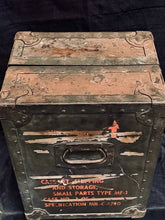 Load image into Gallery viewer, Vietnam Era Military Metal Storage Case – MIL-C-4740 MF-1 – Case No. 1 of 2
