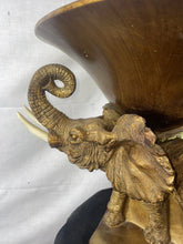 Load image into Gallery viewer, Elephant Grand Decorative Table Centerpiece Serving Bowl
