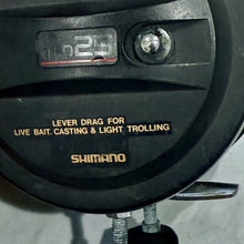 Load image into Gallery viewer, F158- Shimano TLD 25 Lever Drag Reel – Graphite Saltwater Trolling
