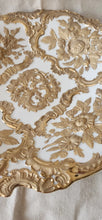 Load image into Gallery viewer, Antique Meissen Rococo Floral Gold Decoration Plate 11”

