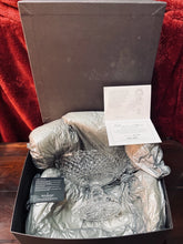 Load image into Gallery viewer, Waterford Designer’s Studio Heritage Boat Bowl 13.25”Fred Curtis 2/100 Signed
