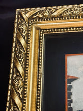 Load image into Gallery viewer, Vintage Florentine Pietra Dura Plaque ‘Il Mosaico di Firenze’ Dual Panel 10x8
