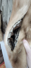 Load image into Gallery viewer, Vintage Mink Fur Stole Cape 1950s 2 Pocket Santa Ana
