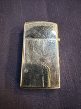 Load image into Gallery viewer, RARE Vintage 1955-79 Slim Line Zippo Lighter With Advertising
